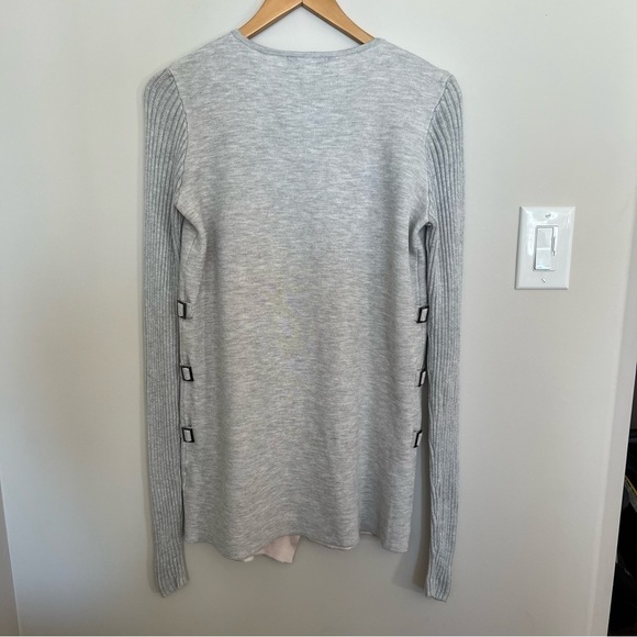 Hilary Radley for Katherine Barclay Long Sleeve Zip Up Sweater - Picture 4 of 7